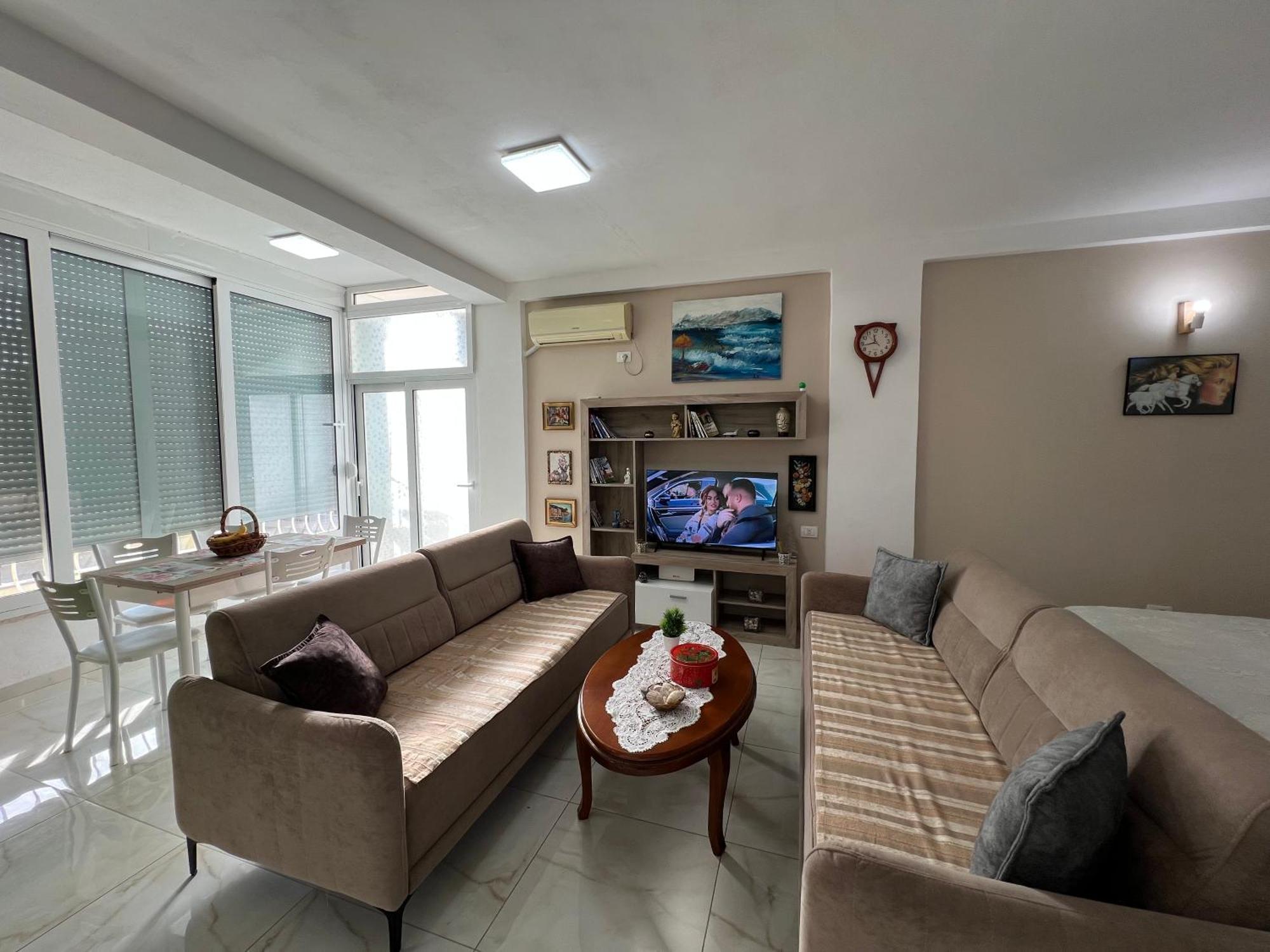 Beach Studio Durres Seaview Bagian luar foto